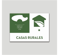 Cartel oficial de categoría de Casa Rural Categoría oficial de una estrella